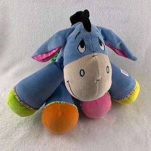 Disney Baby Winnie the Pooh “Eeyore” w/ Musical‎ Legs Plush Toy